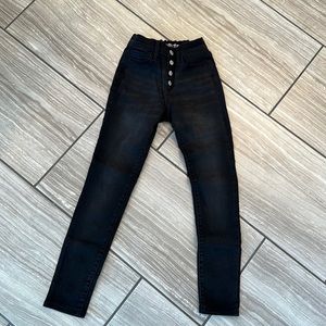 Button fly old navy girls jeans